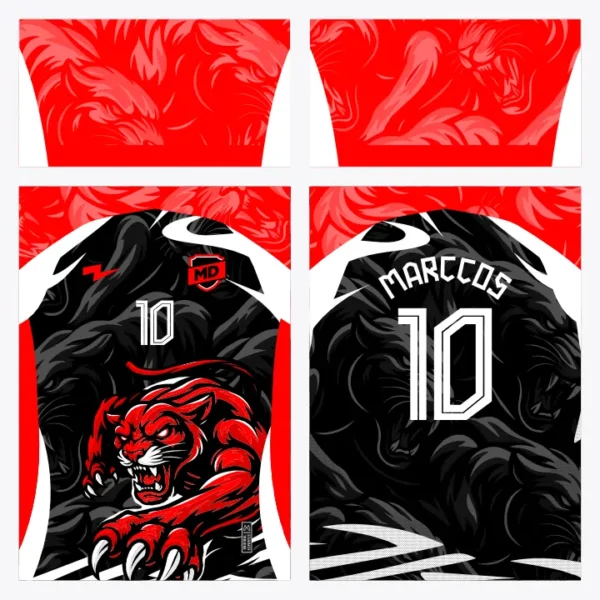 Arte Camisa Interclasse Pantera