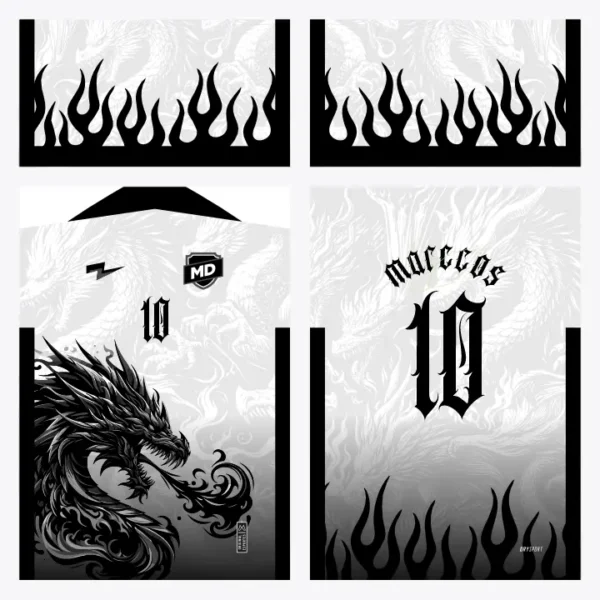 Arte Camisa Interclasse Dragão