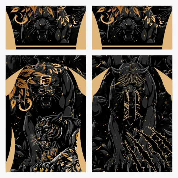 Arte Camisa Interclasse Pantera