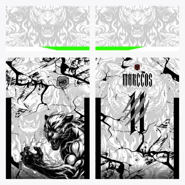Arte Camisa Interclasse Pantera
