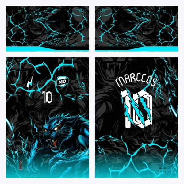 Arte Camisa Interclasse Pantera