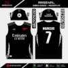 Arte Vetor Camisa Arsenal Reserva 2024.2025 Arte Vetor Camisa Arsenal Reserva 2024.2025
