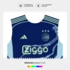 Arte Vetor Camisa Ajax Reserva 2025.2026 Arte Vetor Camisa Ajax Reserva 2025.2026