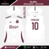Arte Vetor Terceira Camisa Ajax 2025.2026