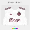 Arte Vetor Terceira Camisa Ajax 2025.2026