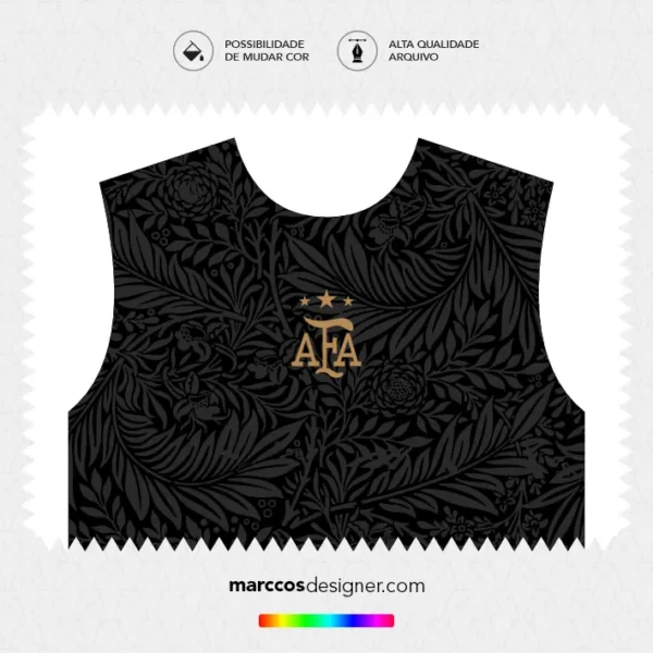 Arte Vetor Camisa Argentina Naturaleza