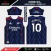 Arte Vetor Camisa Arsenal Reserva 2025.2026