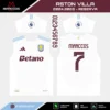 Arte Vetor Camisa Aston Villa Reserva 2024.2025 Arte Vetor Camisa Aston Villa Reserva 2024.2025
