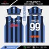 Arte Vetor Camisa Atalanta Titular 2024.2025 Arte Vetor Camisa Atalanta Titular 2024.2025