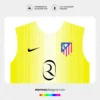 Arte Vetor Camisa Goleiro Atlético de Madrid 2025.2026