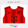 Arte Vetor Camisa Bayern de Munique Titular 2024.2025 Arte Vetor Camisa Bayern de Munique Titular 2024.2025