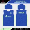 Arte Vetor Camisa Barcelona Pré-Jogo 2024.2025