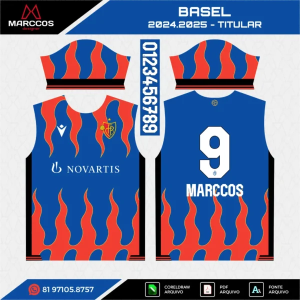 Arte Vetor Camisa Baseal Titular 2024.2025 Arte Vetor Camisa Baseal Titular 2024.2025