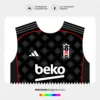 Arte Vetor Terceira Camisa Besiktas 2025.2026 Arte Vetor Terceira Camisa Besiktas 2025.2026