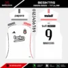 Arte Vetor Camisa Besiktas Titular 2025.2026 Arte Vetor Camisa Besiktas Titular 2025.2026