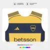 Arte Vetor Camisa Boca Juniors Reserva 2025.2026 Arte Vetor Camisa Boca Juniors Reserva 2025.2026