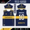 Arte Vetor Camisa Boca Juniors Titular 2025.2026 Arte Vetor Camisa Boca Juniors Titular 2025.2026
