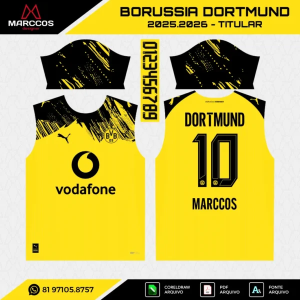 Borussia Dortmund Titular 2025.2026 Borussia Dortmund Titular 2025.2026