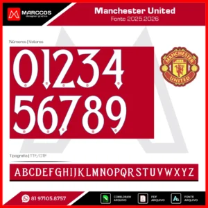 Fonte Manchester United 2025.2026