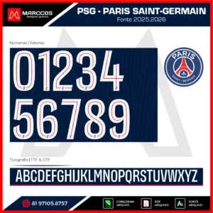 Fonte PSG 2025.2026