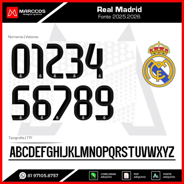 Fonte Real Madrid 2025.2026