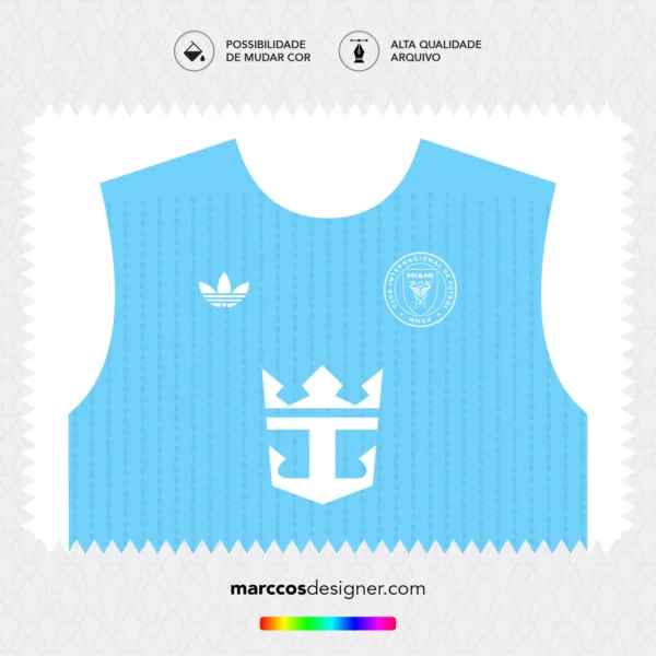 Arte Vetor Terceira Camisa Inter Miami 2025.2026