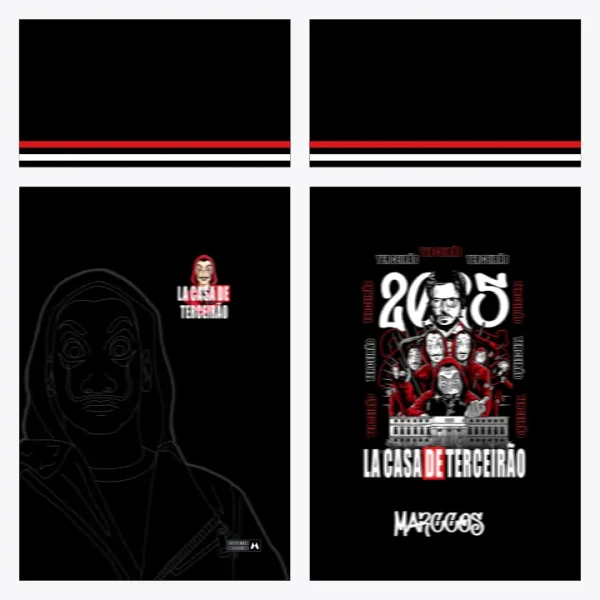 Arte Camisa Terceirão La Casa de Terceirão