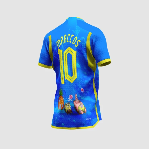 Arte Camisa Interclasse Bob Esponja