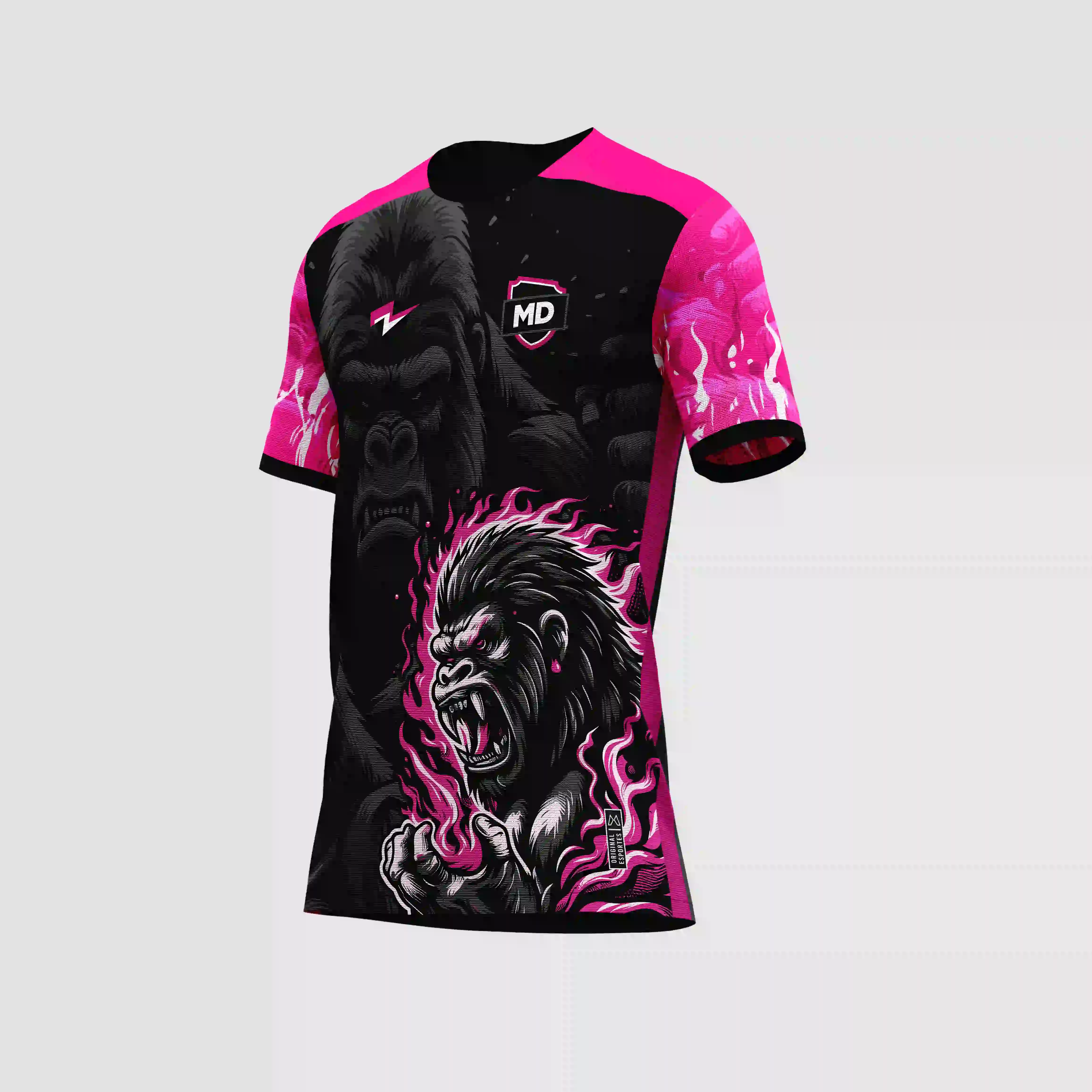 Arte Camisa Interclasse Gorila