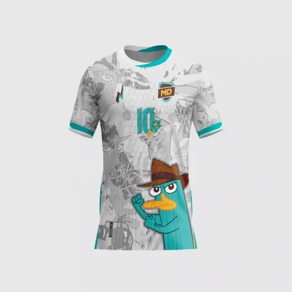 Arte Camisa Interclasse Perry o Ornitorrinco