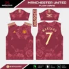 Arte Vetor Camisa Manchester United Flowverme