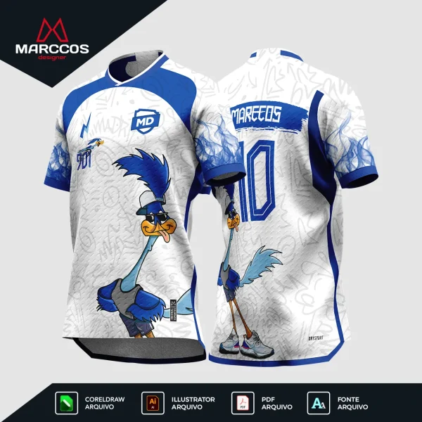 Arte Camisa Interclasse Papa-Léguas