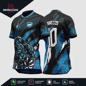 Arte Camisa Interclasse Pantera