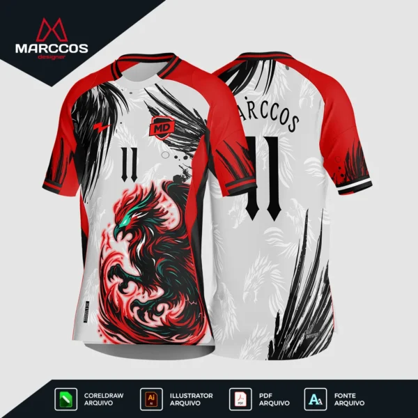 Arte Camisa Interclasse Fênix