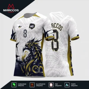 Arte Camisa Interclasse Águia