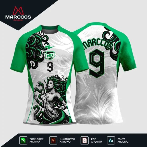 Arte Camisa Interclasse Medusa