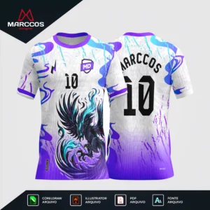 Arte Camisa Interclasse Fênix
