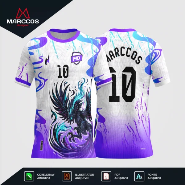 Arte Camisa Interclasse Fênix
