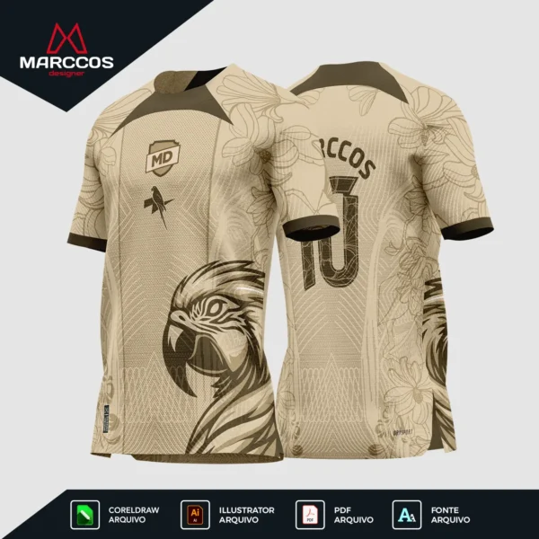 Arte Camisa Interclasse Arara