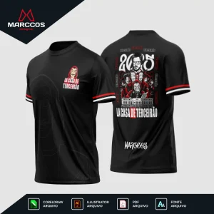 Arte Camisa Terceirão La Casa de Terceirão