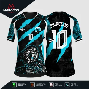 Arte Camisa Interclasse Leão Mecânico