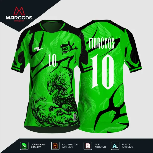 Arte Camisa Interclasse Fênix