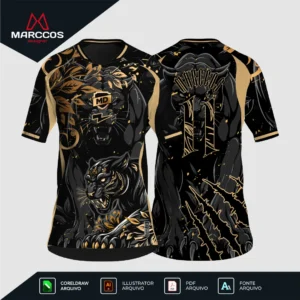 Arte Camisa Interclasse Pantera
