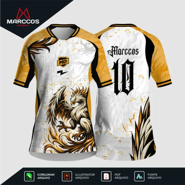 Arte Camisa Interclasse Fênix