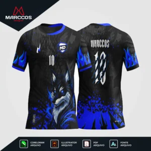 Arte Camisa Interclasse Raposa