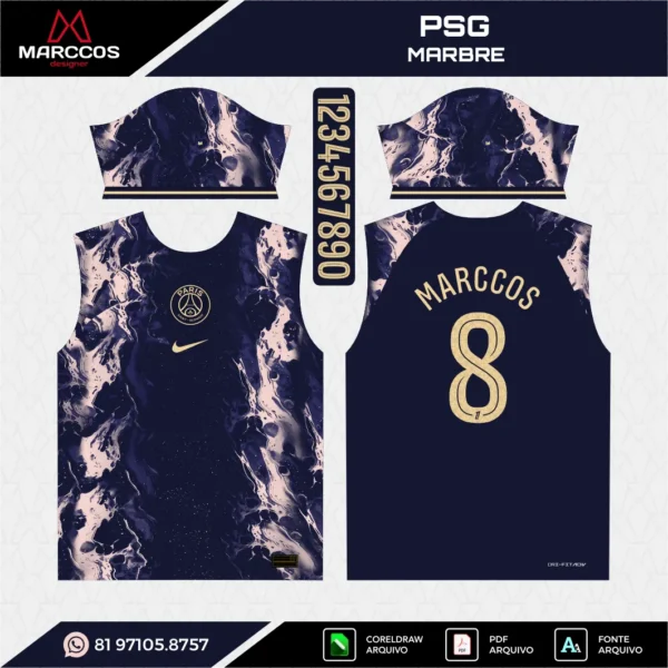 Arte Camisa PSG