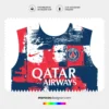 Arte Vetor Camisa Arsenal Pré-Jogo 2025.2024