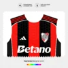 Arte Vetor Camisa River Plate Reserva 2025.2026 Arte Vetor Camisa River Plate Reserva 2025.2026