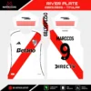 Arte Vetor Camisa River Plate Titular 2025.2026 Arte Vetor Camisa River Plate Titular 2025.2026