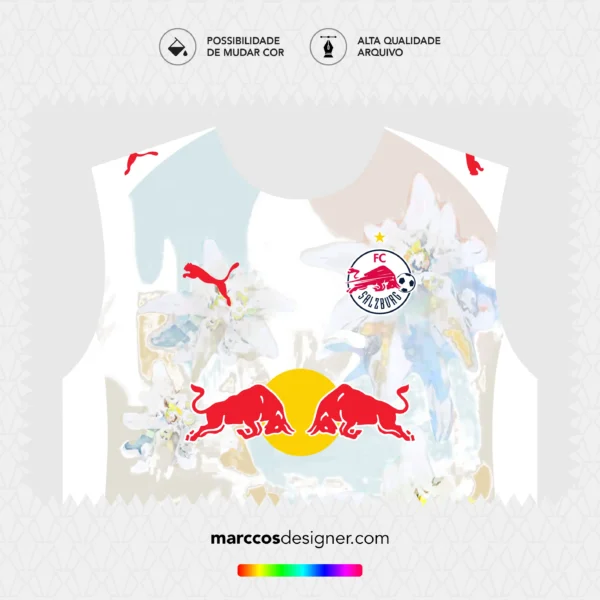 Arte Vetor Camisa Salzburg Titular Mundial de Clubes 2025